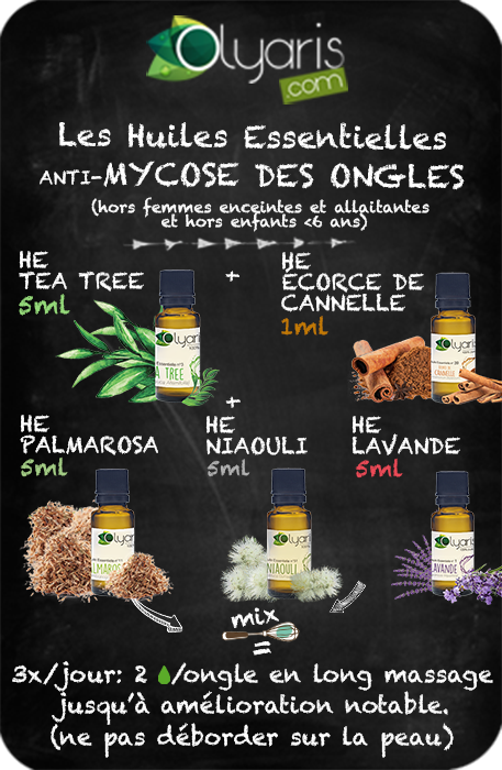 Mycoses des Ongles : Le Traitement Efficace et Naturelaux Huiles Essentielle par Olyaris